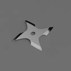 Ninja Shuriken 3D print model