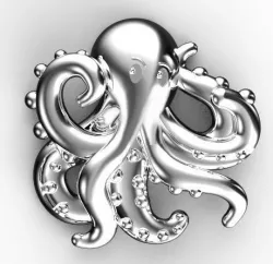 Octopus 3D print model