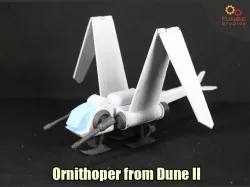 Ornithoper from Dune II 3D print model