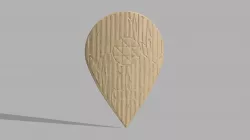 Pagan shield  Slavic shield   Viking shield 3D print model