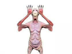 pale man  3D print model