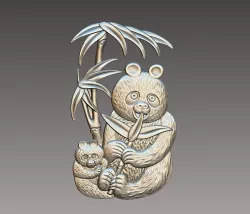 pandas 3D print model