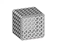 Patterned Cube 3D print model
