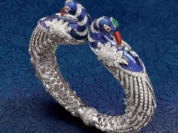 Peacock Bangles   3D print model