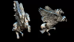 Pegasus pendant 3D print model