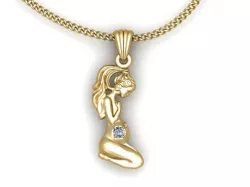 pendant for future mother 3D print model