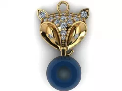 PENDANT FOX 3D print model