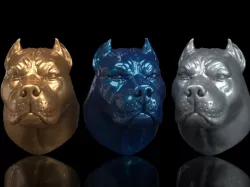 Pitbull 3D print model