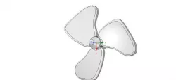 propeller screw for toys 3d-print and cnc 3D print model