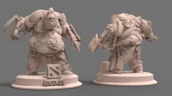 pudge dota 2 3D print model