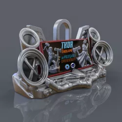 PUNK PHONE STAND - DISPLAY 3D print model