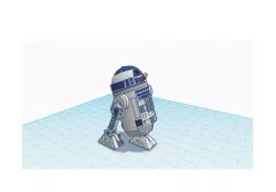 R2-D2 3D print model