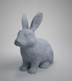 rabbit 3D print model
