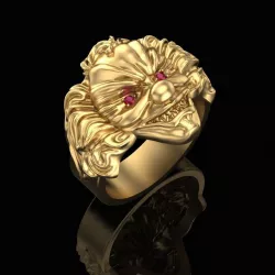 Ring Evil Clown 3D print model