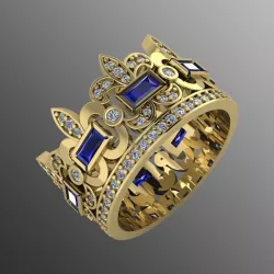 Ring rk 3 3D print model