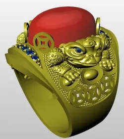 ring toad 3D print model
