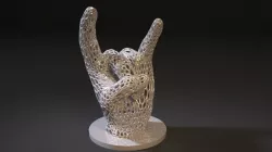 rock voronoi 3D print model