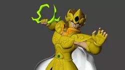 Saint Seiya - Aiolia Leo gold saint 3D print model