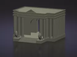 Saint Seiya Leo Temple - Templo Leo 3D print model
