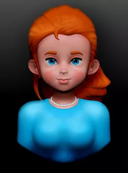 Sarah  3D print model