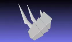 Shield Hero Curse Armor Upper Arm 3D print model