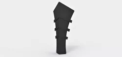 Shin armor of Batman 1989 3D print model