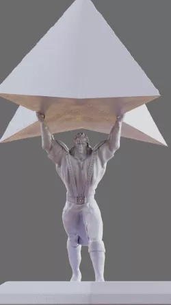 SHU - FIST OF THE NORTH STAR 3D MODEL PRINT 3D print model