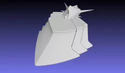 Sield Hero Curse Armor Chestplate 3D print model