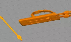 Silvanas bow 3D print model