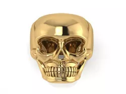 skull ring 3D print model