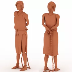 Slave Girl 3D print model
