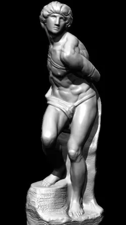 slave rebell michelangelo 3D model 3D print model