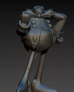 sonic dr eggman 3D print model
