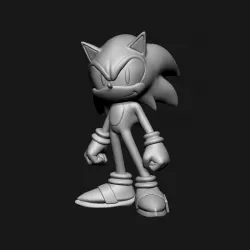 Sonic Fan Art 3D print model