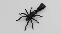 spider pendant 3D print model