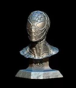 spiderman bust 3D print model