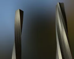 Spiral Skyscraper  3D print model