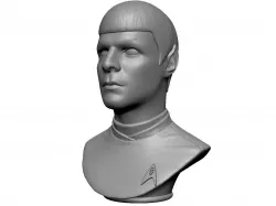 Spock from Star Trek Beyond 3D print model