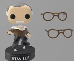 Stan Lee Funko Pop 3D print model