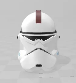 Star Wars A-77 Captain Fordo Phase II Helmet ARC Trooper 3D print model