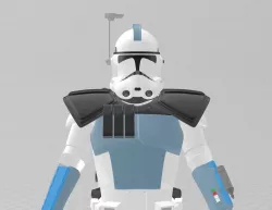 Star Wars ARC Clone Trooper Fives Full Armor Phase 2 3D print model