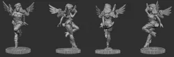 Steampunk Fairy Pinup 3D print model