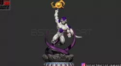 Super Frieza fighting from Dragon Ball Z 3D print model