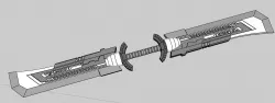 THANOS BLADE 3D print model