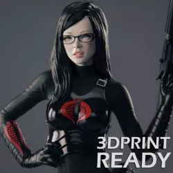 The Baroness 3D print model