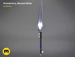 The Thunderfury - World of Warcraft  3D print model