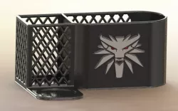 The Witcher desk organizer 3D print model