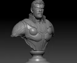 Thor Ragnarok Bust 3D print model