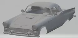 Thunderbird 1957 Printable Body Car 3D print model