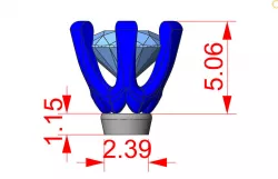 Tiff Crown 3D print model